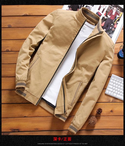 2019 men jacket coat new fashion trench coat new autumn brand casual silm fit overcoat jacket male, Black;brown
2019 men jacket coat new fashion trench coat new autumn brand casual silm fit overcoat jacket male, Black;brown