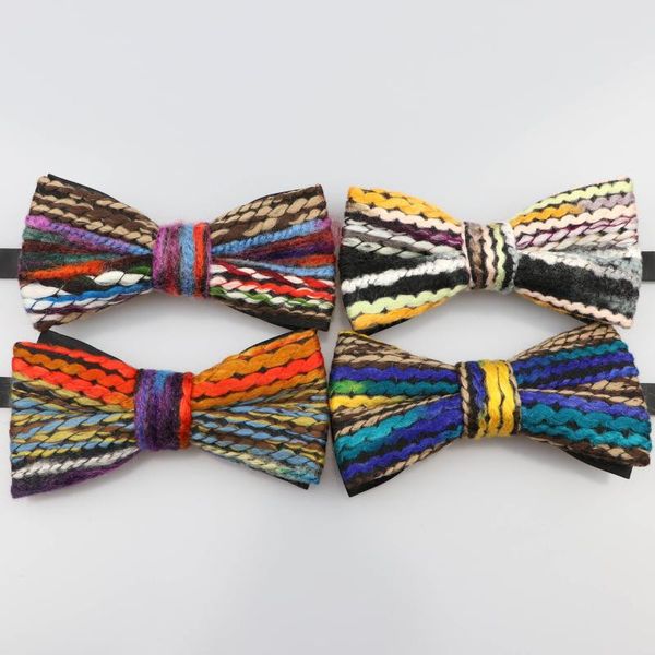 colorful knit bowtie adjustable thick butterfly double deck neckwear woolen bowties knitting dress knitted bow tie, Blue;purple
colorful knit bowtie adjustable thick butterfly double deck neckwear woolen bowties knitting dress knitted bow tie, Blue;purple