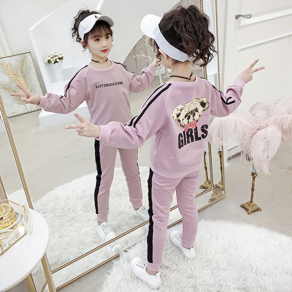 fall sweatshirts for girls clothes sets teen girls clothing children's suits flowers printing t shirt+pants kids tracksuits, White
fall sweatshirts for girls clothes sets teen girls clothing children's suits flowers printing t shirt+pants kids tracksuits, White