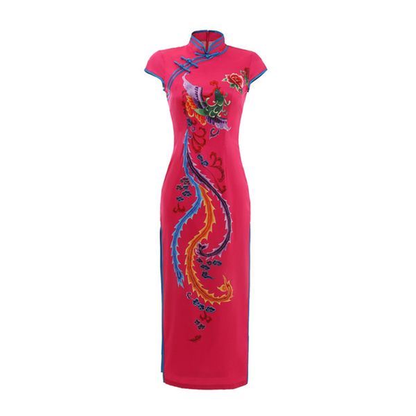 oversize 4xl chinese traditional wedding qipao dress women long silm qipao vintage lady evening party cheongsam dress, Red
oversize 4xl chinese traditional wedding qipao dress women long silm qipao vintage lady evening party cheongsam dress, Red