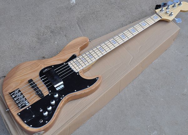 wholesale custom 5 strings ash boy electric bass guitar with active circuit,maple fretboard,black pickguard 0629
wholesale custom 5 strings ash boy electric bass guitar with active circuit,maple fretboard,black pickguard 0629