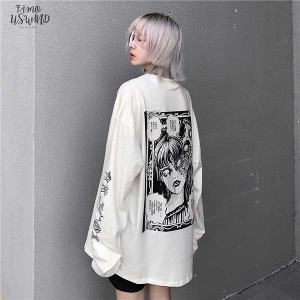nicemix cartoon horror graphic t shirt women character print loose punk japanese t shirts pullover harajuku street tees, White
nicemix cartoon horror graphic t shirt women character print loose punk japanese t shirts pullover harajuku street tees, White