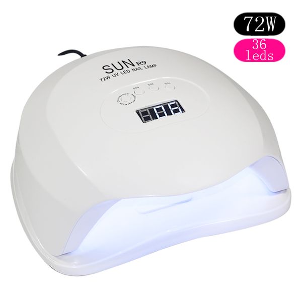 lnwpyh 72 w uv lamp led nail lamp nail dryer for all gels polish with infrared sensing 30/60/90s timer smart touch button
lnwpyh 72 w uv lamp led nail lamp nail dryer for all gels polish with infrared sensing 30/60/90s timer smart touch button