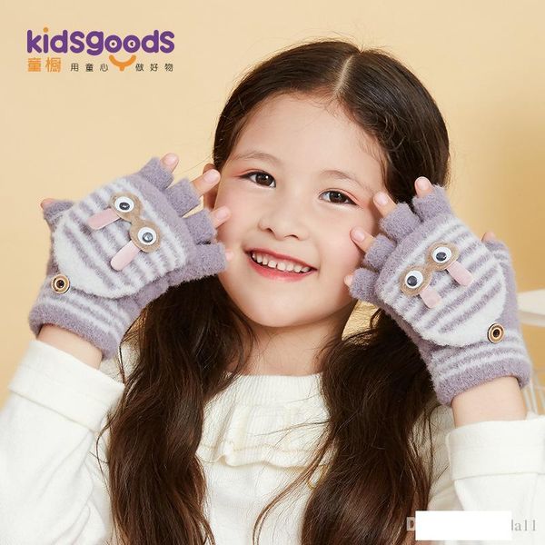 autumn and winter children' gloves half finger fold students boys and girls warm and antie lovely stripe knitting plush 6-12 year, Blue;gray
autumn and winter children' gloves half finger fold students boys and girls warm and antie lovely stripe knitting plush 6-12 year, Blue;gray