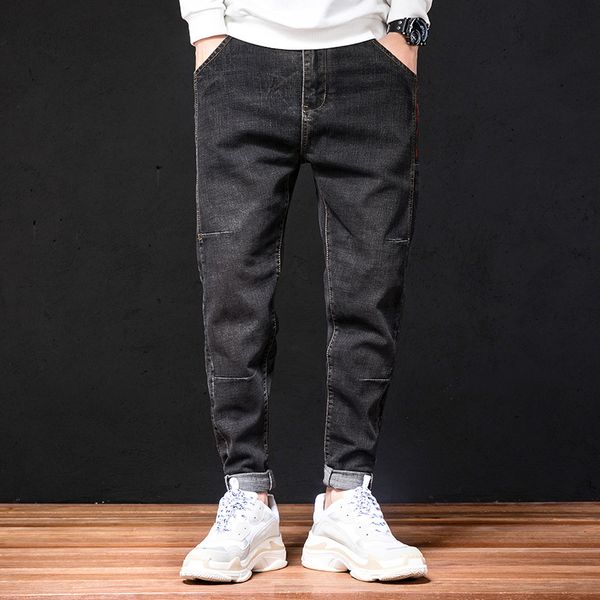 jeans men 2019 winter autumn new men's pants japanese embroidered mens jeans brand fashion wild large size male harem pants, Blue
jeans men 2019 winter autumn new men's pants japanese embroidered mens jeans brand fashion wild large size male harem pants, Blue