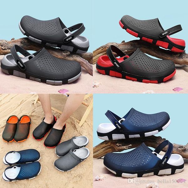 designer sandals jelly beach shoes men sandals casual shoes slippers beach flip-flops outdoor slippers light weight sandals, Black
designer sandals jelly beach shoes men sandals casual shoes slippers beach flip-flops outdoor slippers light weight sandals, Black