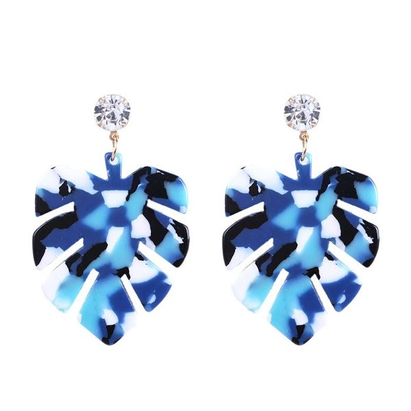 leaf diamonds dangle earrings for women colorful acrylic fashion leaves chandelier earrings bohemian holiday style earring 4 colors, Silver
leaf diamonds dangle earrings for women colorful acrylic fashion leaves chandelier earrings bohemian holiday style earring 4 colors, Silver