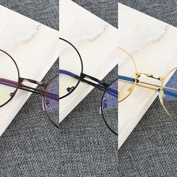 women's small round frame artistic ultra light anti-blue radiation men's myopia myopia glasses round plain glasses students, Silver
women's small round frame artistic ultra light anti-blue radiation men's myopia myopia glasses round plain glasses students, Silver