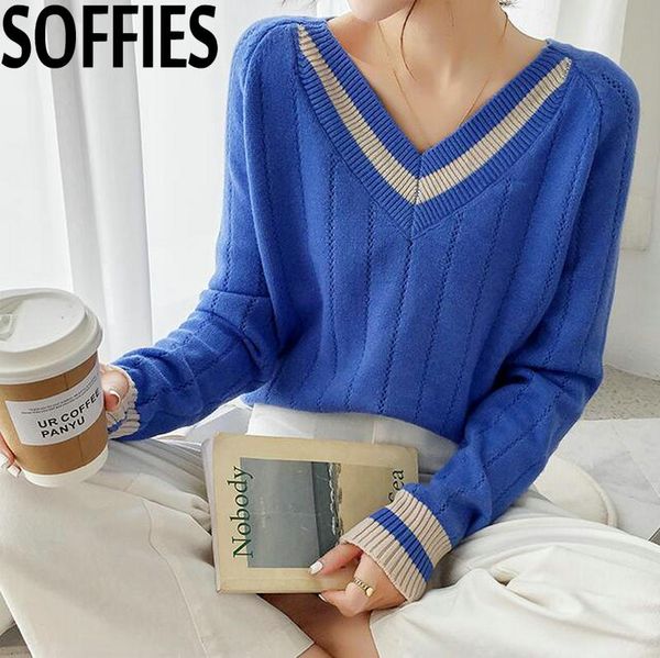 v-образный вырез причинно вязание свитера корейский chic knit tops женский вытащите желтый свитер, White;black
v-образный вырез причинно вязание свитера корейский chic knit tops женский вытащите желтый свитер, White;black