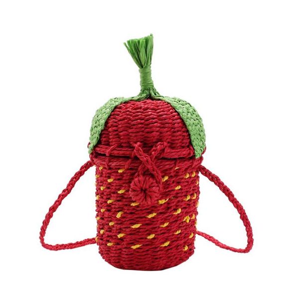 women 2019 new strawberry bag hand woven straw shoulder bag fashion messenger bags european and american popular 1219
women 2019 new strawberry bag hand woven straw shoulder bag fashion messenger bags european and american popular 1219