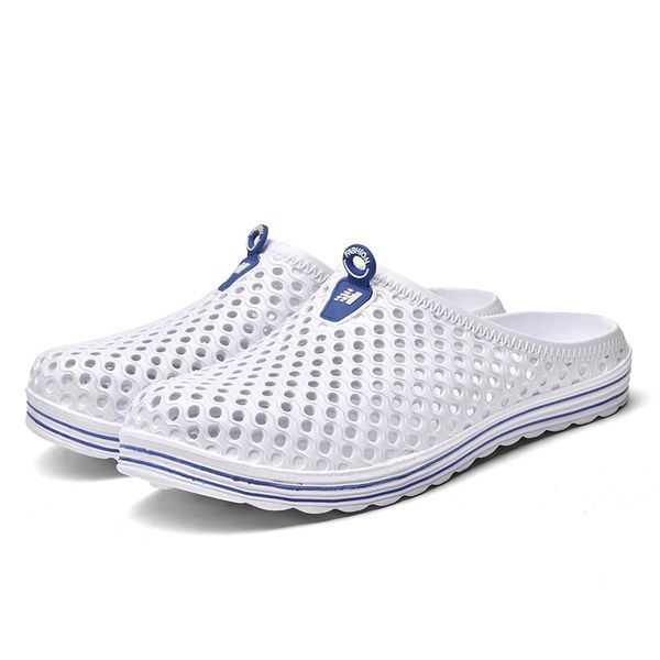 2020 new summer couple half-drag beach shoes mens womens large size sandals fashion trend slippers size 36-45, Black
2020 new summer couple half-drag beach shoes mens womens large size sandals fashion trend slippers size 36-45, Black