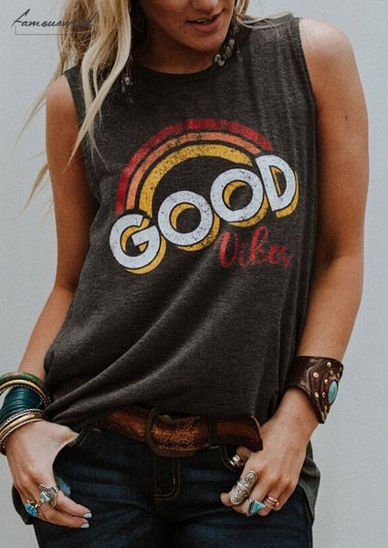 женщины tank tops новые vibes o шеи хорошее лето без рукавов женщины полиэстер повседневный топы мода femme дамы топы tee, White
женщины tank tops новые vibes o шеи хорошее лето без рукавов женщины полиэстер повседневный топы мода femme дамы топы tee, White