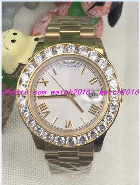 11 style luxury watches white diamonds 18k roman 41mm watch 218235 ceramic bezel automatic mechanical men watches, Slivery;brown
11 style luxury watches white diamonds 18k roman 41mm watch 218235 ceramic bezel automatic mechanical men watches, Slivery;brown