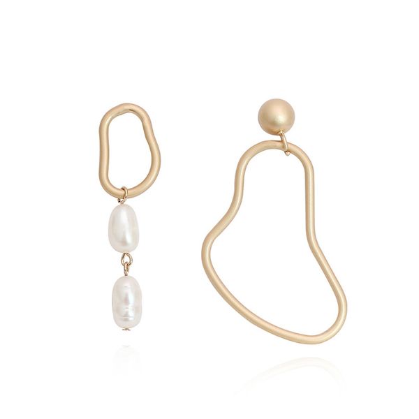 matte silver gold color irregular pearl earrings fashion jewelry women bridal earrings minimalist geometric elegant brinco, Golden
matte silver gold color irregular pearl earrings fashion jewelry women bridal earrings minimalist geometric elegant brinco, Golden