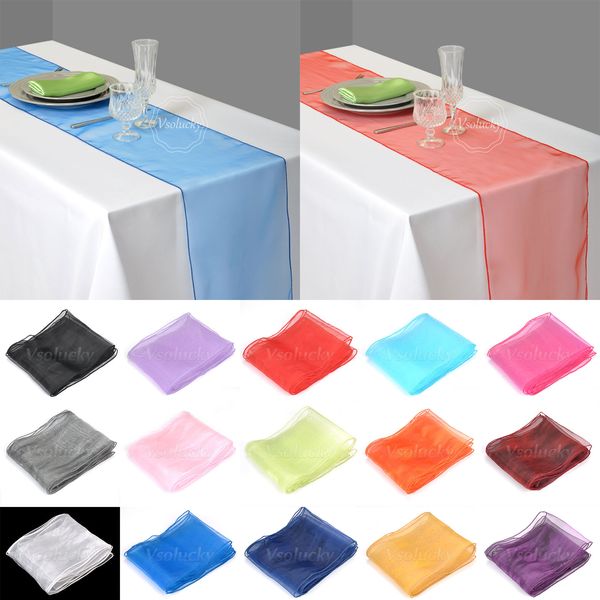 organza table runner 12