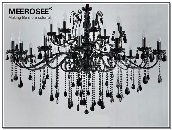 24 arms vintage black/chrome chandelier crystal light fixture large american wrought iron lustre hanging lamp pendant light fast shipping
24 arms vintage black/chrome chandelier crystal light fixture large american wrought iron lustre hanging lamp pendant light fast shipping