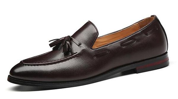 office shoes men classic tassel moda italiana slip on men dress shoes business shoes men formal coiffeur loafers, Black
office shoes men classic tassel moda italiana slip on men dress shoes business shoes men formal coiffeur loafers, Black
