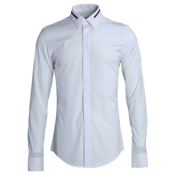 collar embroidery seiko embroidery male shirt cloth shirt male brand men's wear literature and art men's wear, White;black
collar embroidery seiko embroidery male shirt cloth shirt male brand men's wear literature and art men's wear, White;black