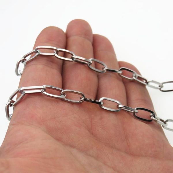 gold-color rose gold color 6mm 316l stainless steel rectangle link chain necklace for man fashion jewelry, Silver
gold-color rose gold color 6mm 316l stainless steel rectangle link chain necklace for man fashion jewelry, Silver