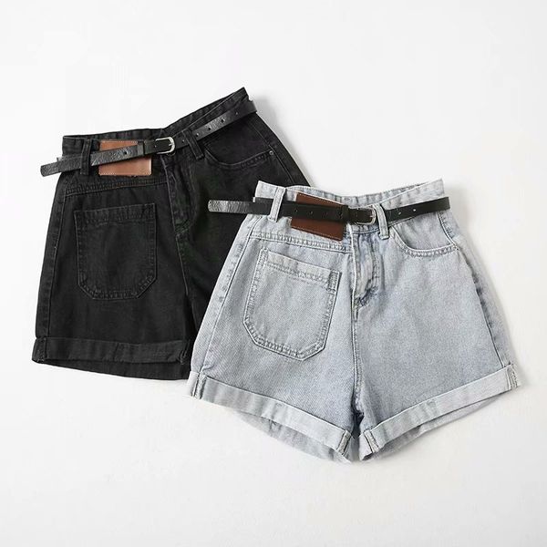women's jeans spring and summer solid high waist slim casual fashion asymmetric pocket curl loose denim wide leg shorts belt women, Blue
women's jeans spring and summer solid high waist slim casual fashion asymmetric pocket curl loose denim wide leg shorts belt women, Blue