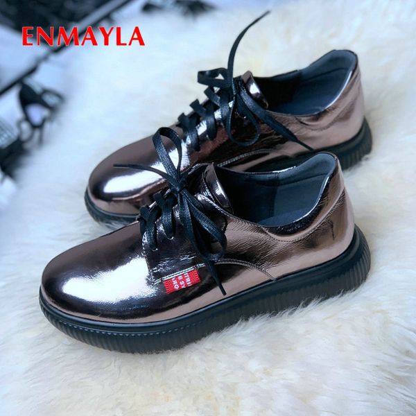 enmayla 2020 women shoes casual round toe genuine leather pumps women shoes lace-up basic wedges platform heels 34-42, Black
enmayla 2020 women shoes casual round toe genuine leather pumps women shoes lace-up basic wedges platform heels 34-42, Black