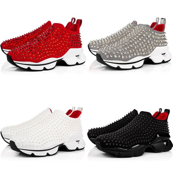 designer sneakers red bottom shoe for shoes wedding crystal leather casual shoes 2019 new women man mens studded spikes rhinestone sneaker, Black
designer sneakers red bottom shoe for shoes wedding crystal leather casual shoes 2019 new women man mens studded spikes rhinestone sneaker, Black