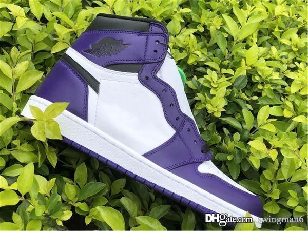 2020 new air authentic 1 high og court purple basketball shoes men court purple sports sneakers 555088-500 with box
2020 new air authentic 1 high og court purple basketball shoes men court purple sports sneakers 555088-500 with box