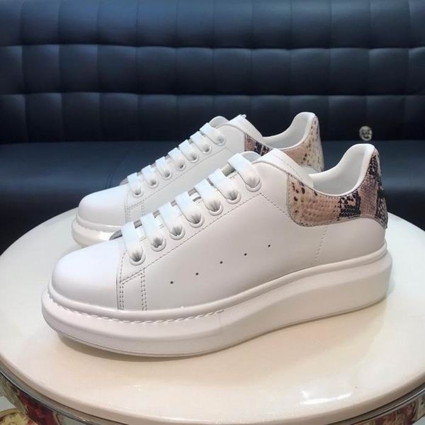2019 new arrival shoes white brown snake skin leather men women outdoor shoes sneakers size 35-44 with box
2019 new arrival shoes white brown snake skin leather men women outdoor shoes sneakers size 35-44 with box