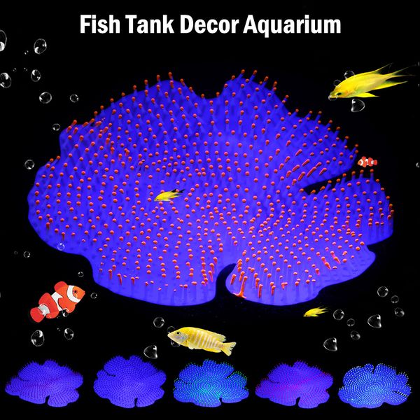 100%safety corais artificiais aquarium plants fish tank silicone ornament purple/green/pink/blue freshwater/seawater d30
100%safety corais artificiais aquarium plants fish tank silicone ornament purple/green/pink/blue freshwater/seawater d30