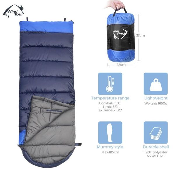 wind tour 3 season hollow cotton splicing sleeping bags outdoor sports thick hiking camping climbing warm sleeping bag
wind tour 3 season hollow cotton splicing sleeping bags outdoor sports thick hiking camping climbing warm sleeping bag