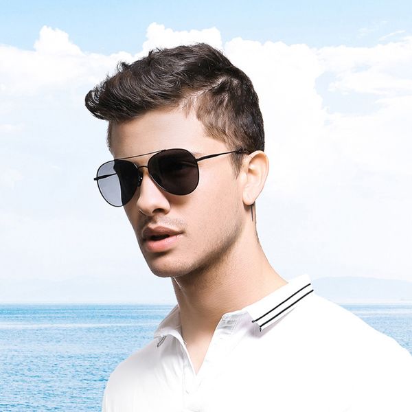 2019 sunglasses men hd polarized lens pilot sunglasses color transparent trend men's metal sun glasses oculos masculino, White;black
2019 sunglasses men hd polarized lens pilot sunglasses color transparent trend men's metal sun glasses oculos masculino, White;black