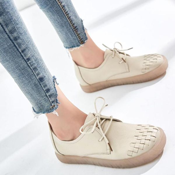 2019 spring and autumn fashion leather round head casuals shoes trend soft bottom breathable retro fashion women's shoes, Black
2019 spring and autumn fashion leather round head casuals shoes trend soft bottom breathable retro fashion women's shoes, Black