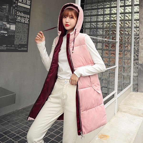 women winter warm two-way fluffy reversible windproof sleeveless vest outwear coat thicken warm pockets zipper up waistcoat jack, Black
women winter warm two-way fluffy reversible windproof sleeveless vest outwear coat thicken warm pockets zipper up waistcoat jack, Black