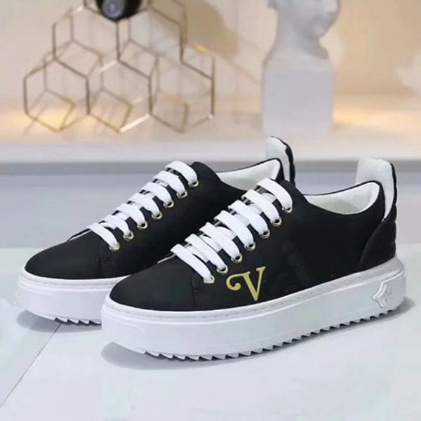 new sneaker real leather luxury women shoes flat platform triple chaussures mans trainers triple shoe espadrilles air bag06 037, Black
new sneaker real leather luxury women shoes flat platform triple chaussures mans trainers triple shoe espadrilles air bag06 037, Black