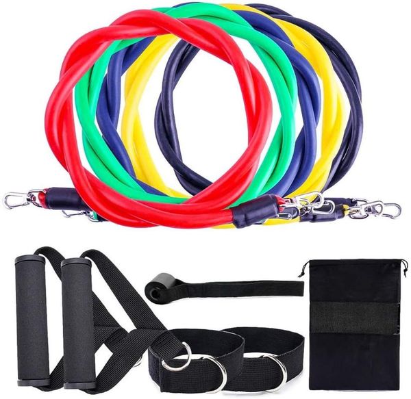 resistance bands 11 parts/set set yoga expander fitness exercise rubber tubes stretch band home training gym elastic pull rope
resistance bands 11 parts/set set yoga expander fitness exercise rubber tubes stretch band home training gym elastic pull rope
