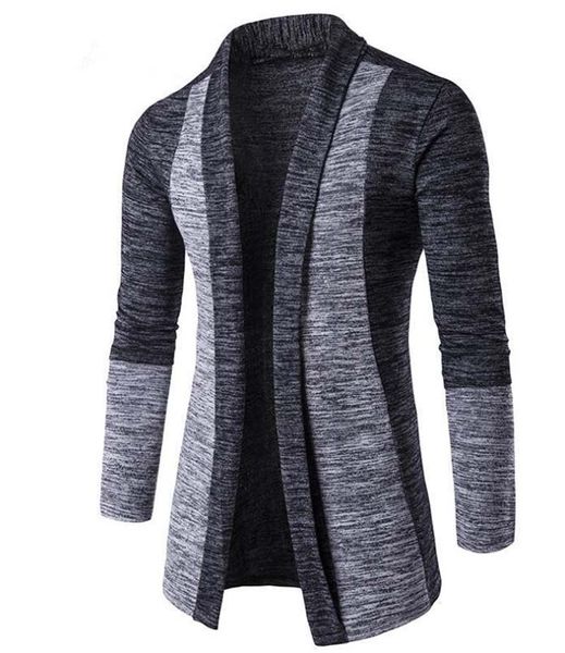 2018 new men's sweater men's color stitching version cardigan knitwear korean cardigan matching sweater qlxxm, Black
2018 new men's sweater men's color stitching version cardigan knitwear korean cardigan matching sweater qlxxm, Black