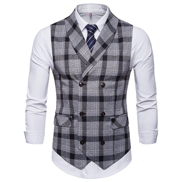 men's vests fashion suit vest men formal dress colete masculino herringbone gilet fitness sleeveless jacket wedding waistcoat 4xl, Black;white
men's vests fashion suit vest men formal dress colete masculino herringbone gilet fitness sleeveless jacket wedding waistcoat 4xl, Black;white