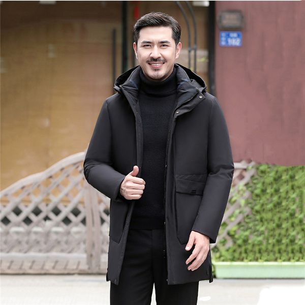 2019 winter new men's down jacket ultralight warm coat black long thick hooded jacket male windproof overcoat yh627
2019 winter new men's down jacket ultralight warm coat black long thick hooded jacket male windproof overcoat yh627