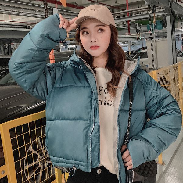 2019 new fashion winter jacket women hooded outwear cotton padded ladies coat short parka casaco feminino y190926, Black;white
2019 new fashion winter jacket women hooded outwear cotton padded ladies coat short parka casaco feminino y190926, Black;white