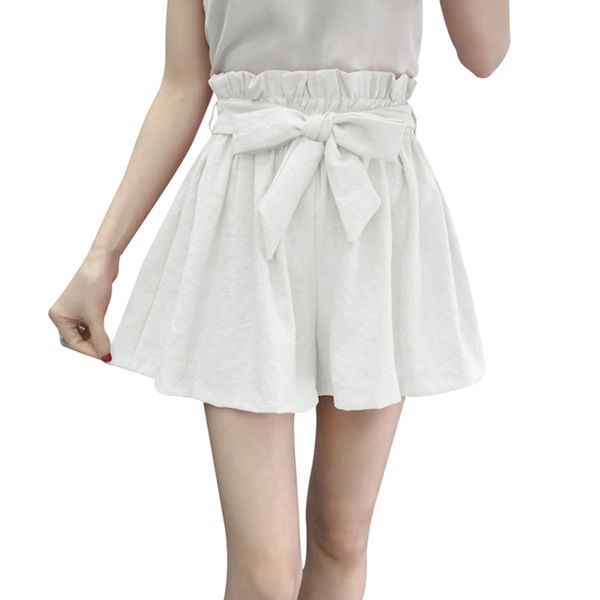 fashion women lady shorts summer casual bowknot shorts high waist short beach bow trousers, White;black
fashion women lady shorts summer casual bowknot shorts high waist short beach bow trousers, White;black