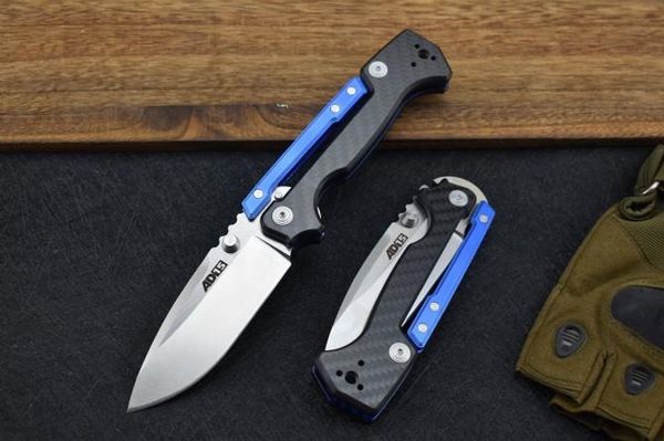 

COLD STEEL AD-15 M390 carbon fiber Folding Pocket Knife Survival Knife hunting camping knives Xmas knife gift knives a3047