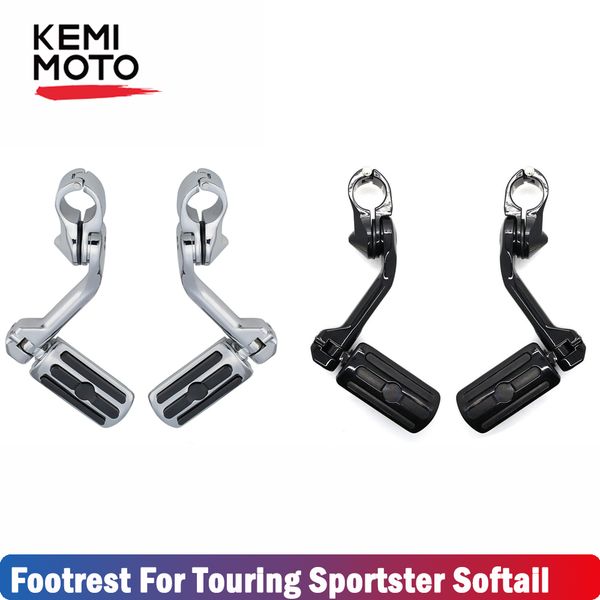 1-1/4" engine bar foot pegs mounting clamp long highway footrest foot pegs kit for touring sportster softail chrome black
1-1/4" engine bar foot pegs mounting clamp long highway footrest foot pegs kit for touring sportster softail chrome black