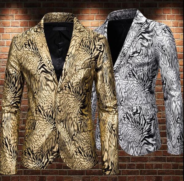 gold silver print gloss suits men bronzing blazer masculino slim banquet stage casaco jaqueta masculina coats mens jacket b432, White;black
gold silver print gloss suits men bronzing blazer masculino slim banquet stage casaco jaqueta masculina coats mens jacket b432, White;black