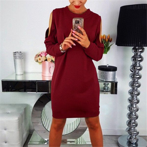 2020 women long sleeve dress vintage solid color ladies off shoulder bodycon mini dresses casual autumn evening party dress
2020 women long sleeve dress vintage solid color ladies off shoulder bodycon mini dresses casual autumn evening party dress