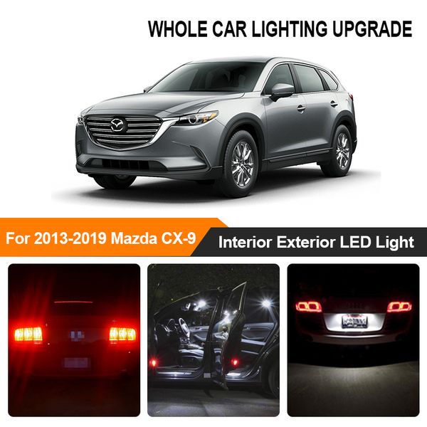 white red car bulbs exterior interior led light for cx-9 2013 2014 2015 2016-2019 reverse brake parking turn signal lamp
white red car bulbs exterior interior led light for cx-9 2013 2014 2015 2016-2019 reverse brake parking turn signal lamp