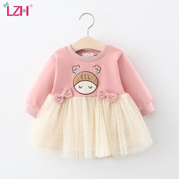 lzh 2020 autumn cute cartoon doll head bow embroidered yarn skirts baby girls dress toddler baby newborn cotton princess dress, Red;yellow
lzh 2020 autumn cute cartoon doll head bow embroidered yarn skirts baby girls dress toddler baby newborn cotton princess dress, Red;yellow