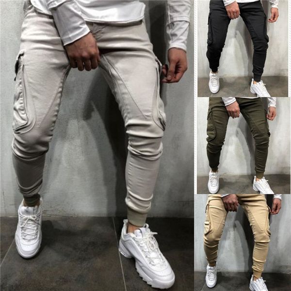 mens designer pants solid color autumn casual cool loose pocket long pencil pants mens fashion pants, Black 
mens designer pants solid color autumn casual cool loose pocket long pencil pants mens fashion pants, Black