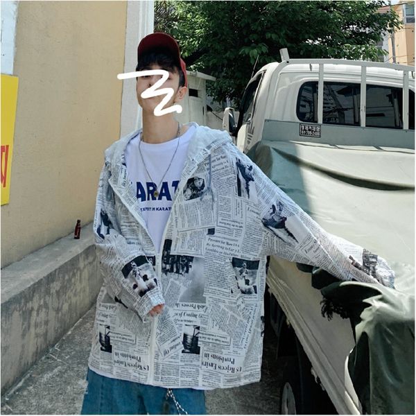 2019 summer korean version of the new wave male of the printjacket breathable hong style loose couple jacket, Black;brown
2019 summer korean version of the new wave male of the printjacket breathable hong style loose couple jacket, Black;brown
