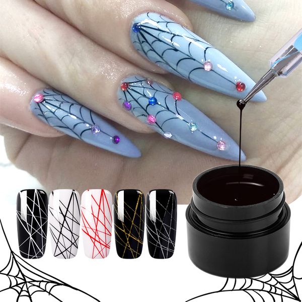 mad doll spider uv gel nail polish elasticwire drawing gel lacquer elasticity point line soak off nail art varnish, Red;pink
mad doll spider uv gel nail polish elasticwire drawing gel lacquer elasticity point line soak off nail art varnish, Red;pink