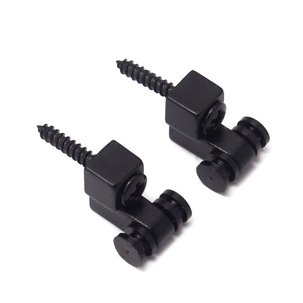 set of 2 electric guitar iron black roller string retainer 12 x 11.5 x 10mm
set of 2 electric guitar iron black roller string retainer 12 x 11.5 x 10mm